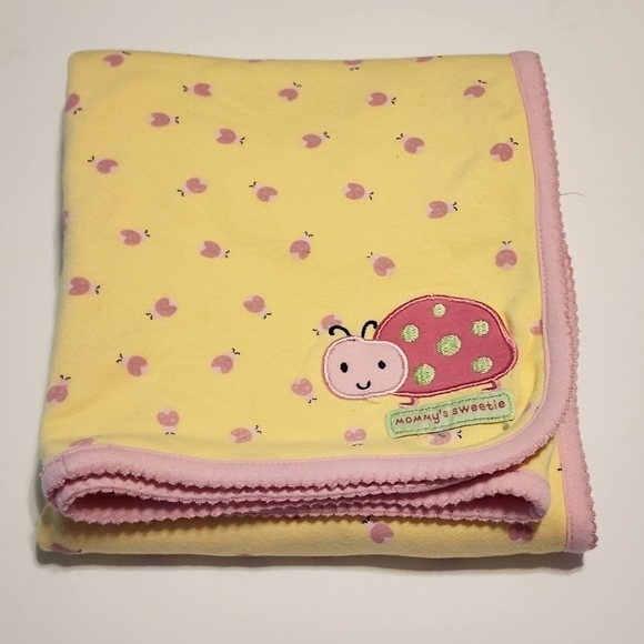 Just one year by Carter's Ladybug baby blanket Mommy's Sweetie - Picture 1 of 5